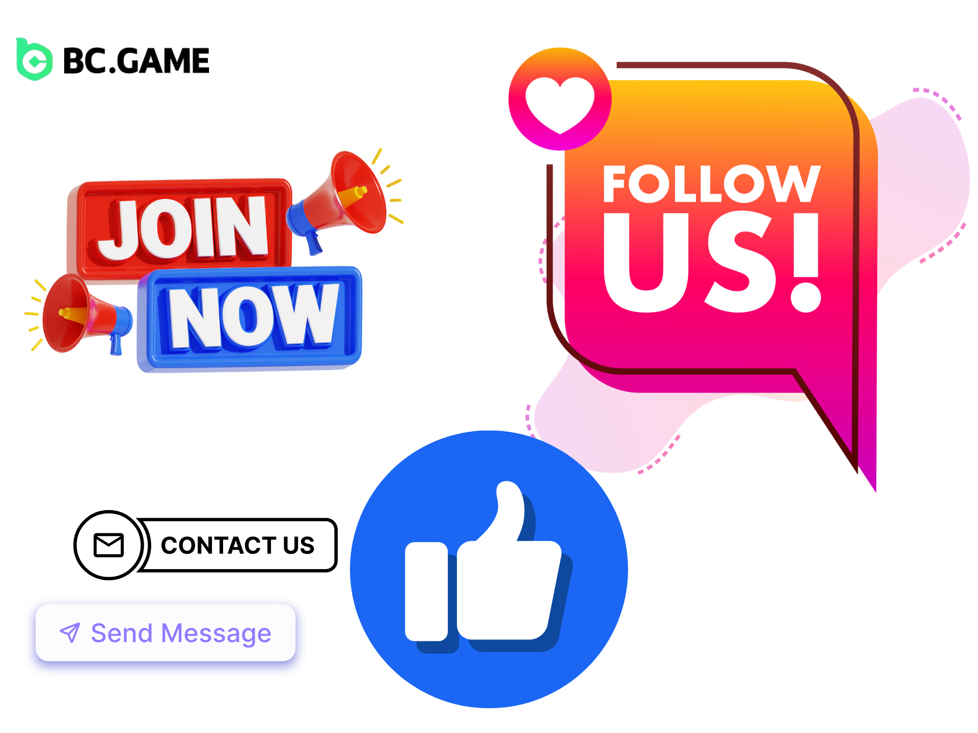 Follow Us for Updates and Promotions