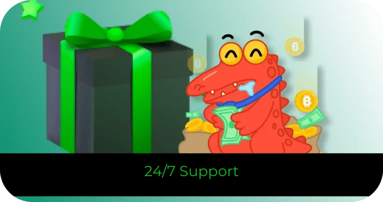 24/7 Support and Assistance for Players
