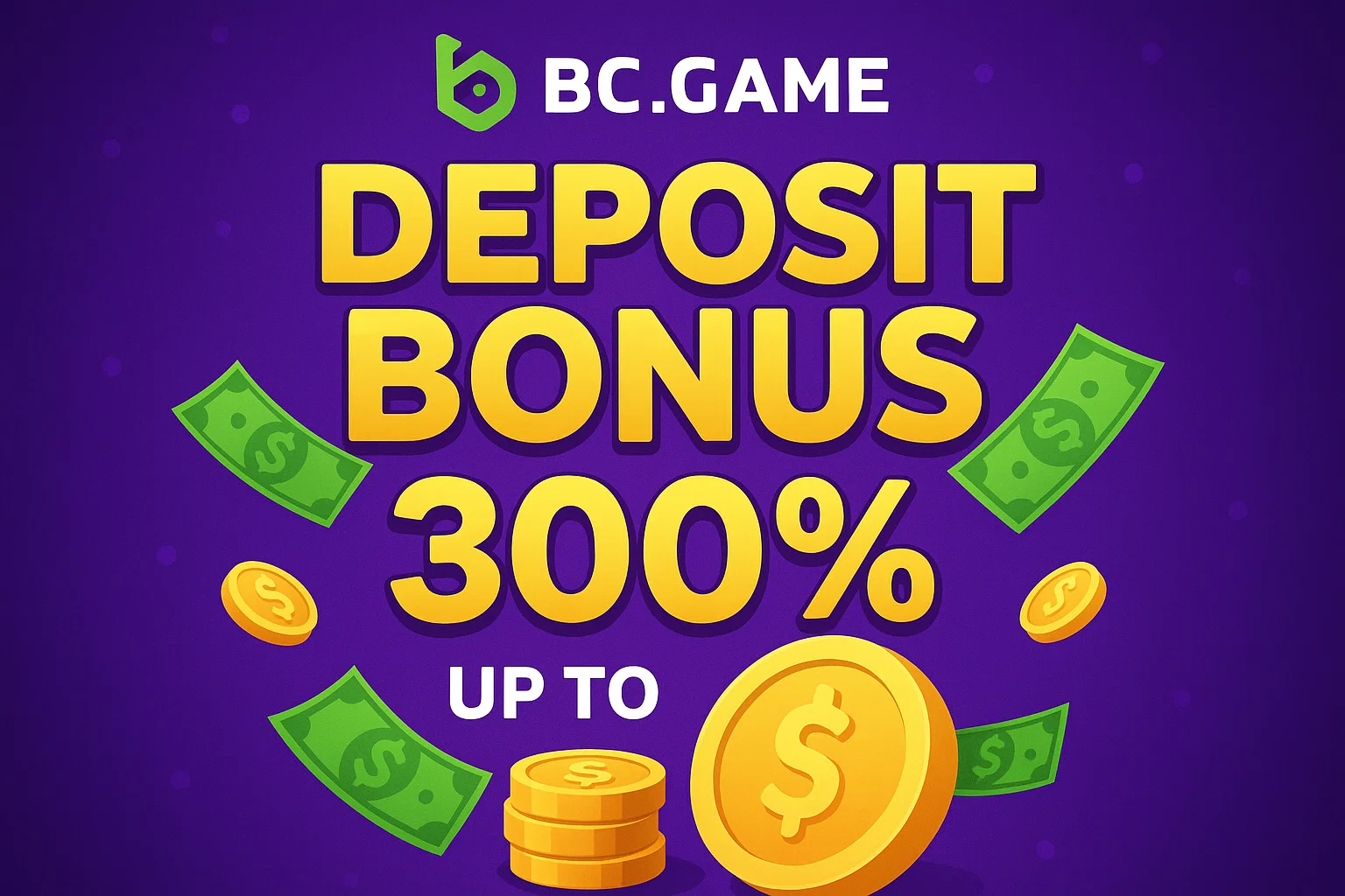 BC Game Deposit Bonus
