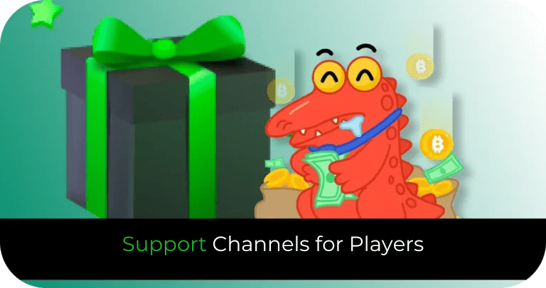 Available Support Channels for Players